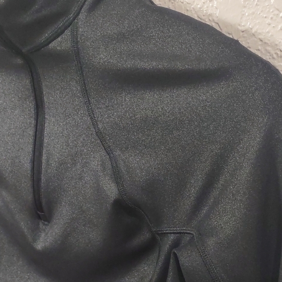 CRZ YOGA FAUX LEATHER Black Women's Long Sleeve Top - Picture 4 of 17